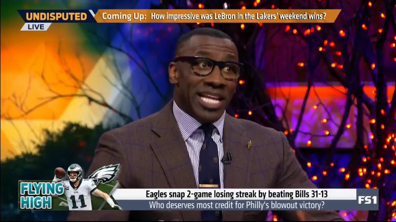 Skip Bayless Surprised Eagles snap 2-game losing streak by beating Bills 31-13