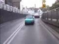 Fiat 126 driving in reverse but in first gear