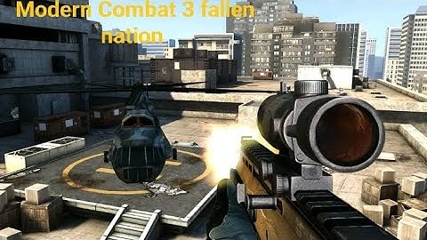 Modern Combat 3 Fallen Nation Walkthrough mission 1