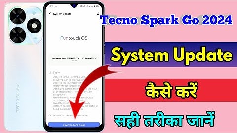 how to software update in tecno spark go 2024, tecno spark go 2024 update kaise kare
