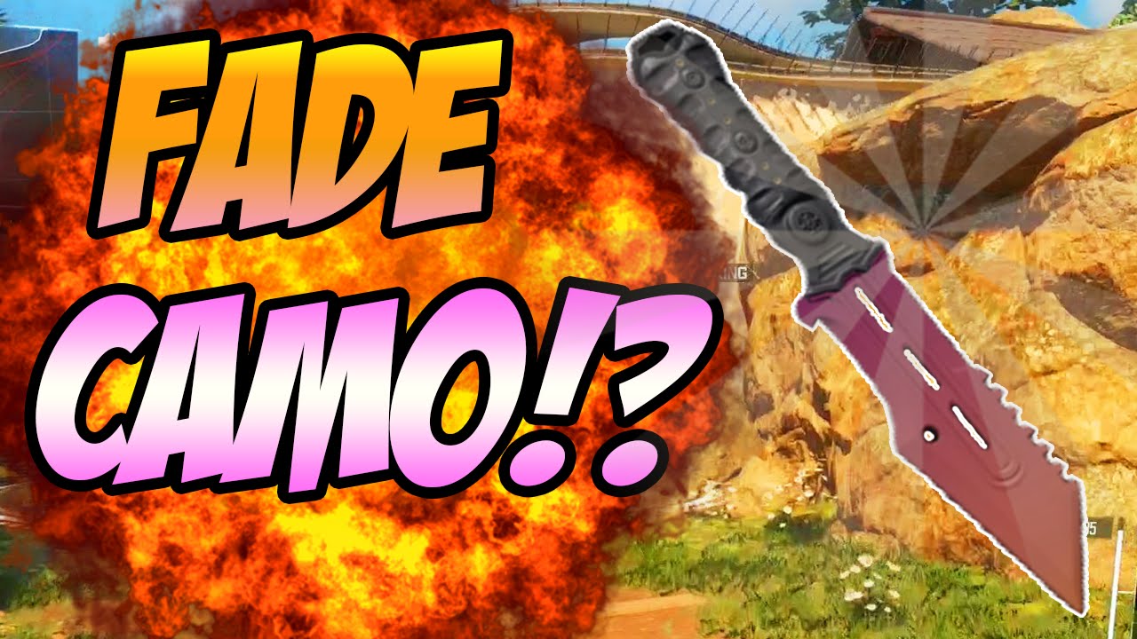 RAINBOW FADE CAMO IN BLACK OPS 3! BEST “PAINTSHOP CAMO” TUTORIAL!