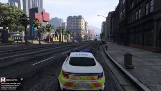 Grand Theft Auto V - British Police Car Mod