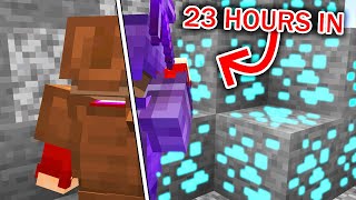 I Spent 24 HOURS Getting RICH in Hardcore Minecraft (E1)