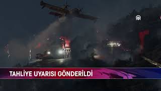 Yunani̇standa Yangin Pani̇ği̇