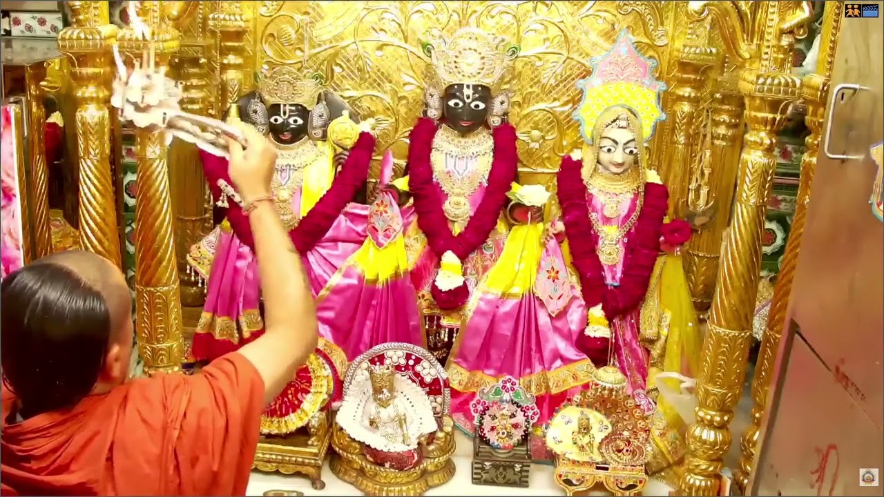 આજ ના ગઢપુર ધામ ગોપીનાથજી મહારાજ અને અન્ય દેવો ના શણગાર આરતી દર્શન 🙏 તારીખ:૨૩/૦૨/૨૦૨૬ #viralvideo 