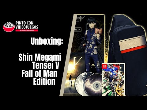 ¡UNBOXING! Shin Megami Tensei V - Fall of Man Edition - NSW