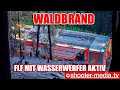 ⚠️ 🔥  Waldbrand - Flugfeldlöschfahrzeuge mit Wasserwerfer aktiv  🔥 ⚠️ |  Rodalben