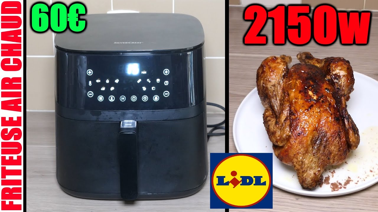 Friteuse à air chaud double zone SILVERCREST® KITCHEN