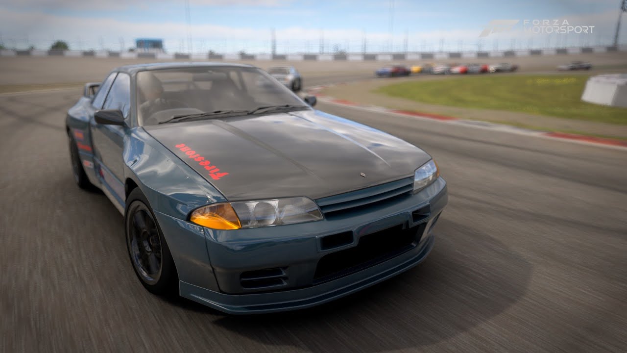 Forza Motorsport //nissan skyline gt-r32 v-spec / replay+hdr - YouTube