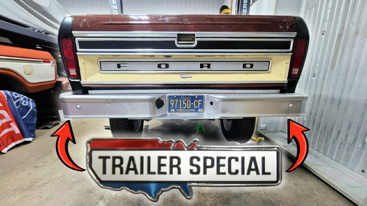 Установка специальной опции RARE Trailer на грузовики Ford 73-79 годов выпуска.