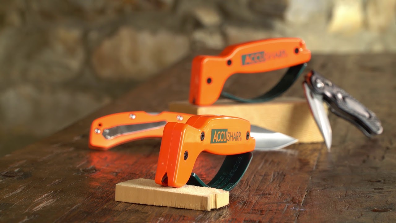 Accusharp Knife Sharpener Orange