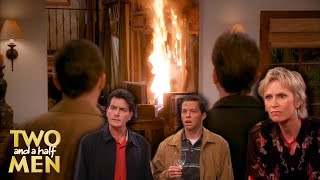 Charlie Contemplates Fratricide | Two and a Half Men