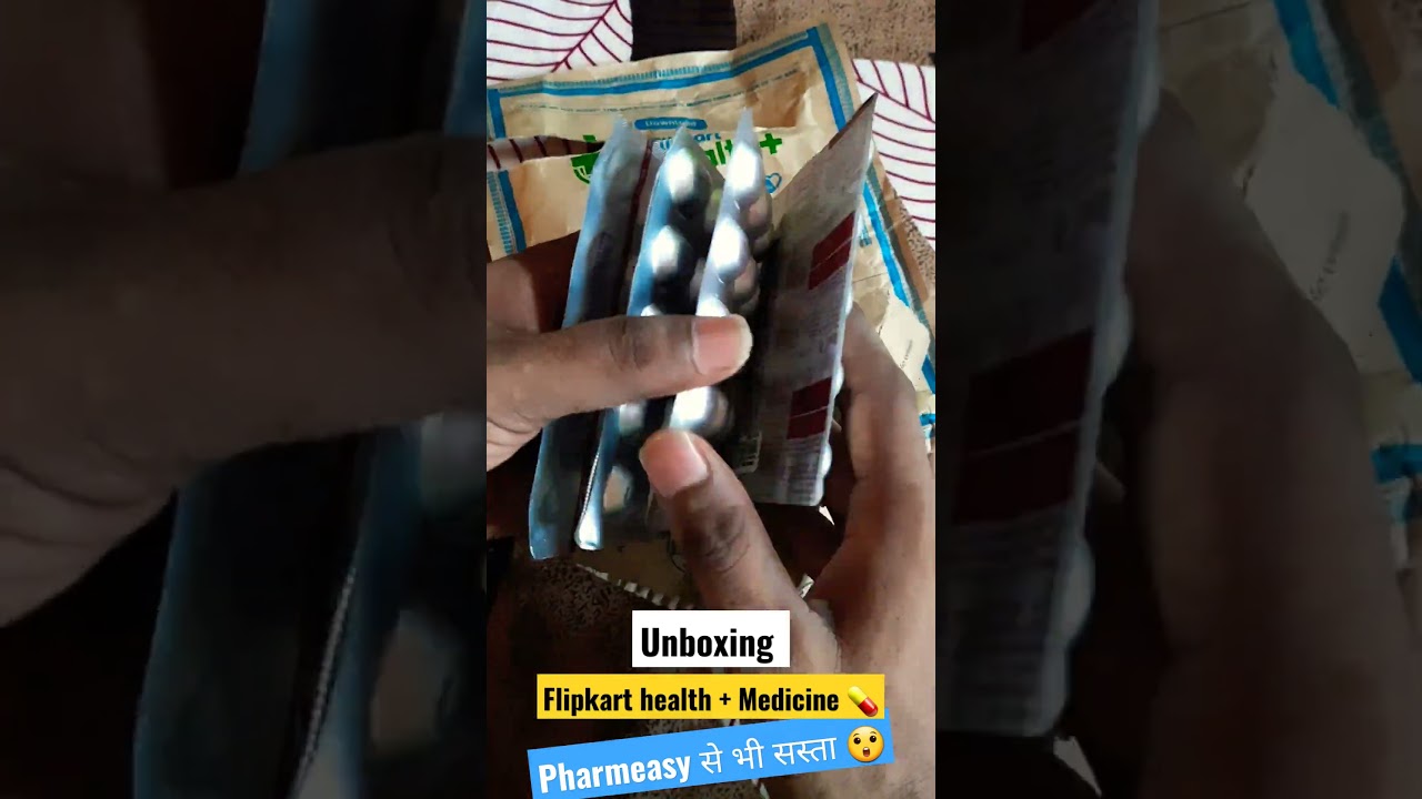 FLIPKART health + Medicine unboxing is it better than pharmeasy? 