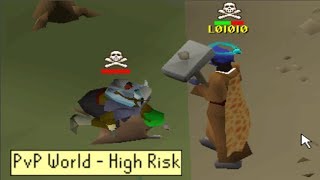 I took the new account to a high risk world (#28)
