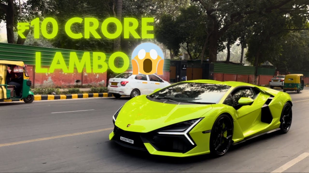 Normal Traffic Me ₹10 Crore Ki Lambo?! 🤯