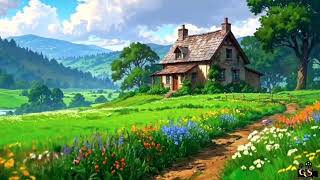 LIVE STREAM | Peaceful Anime Countryside 🌸 Relaxing Fantasy 4K World screenshot 5