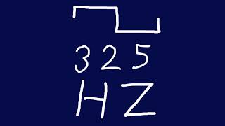 325 hz square