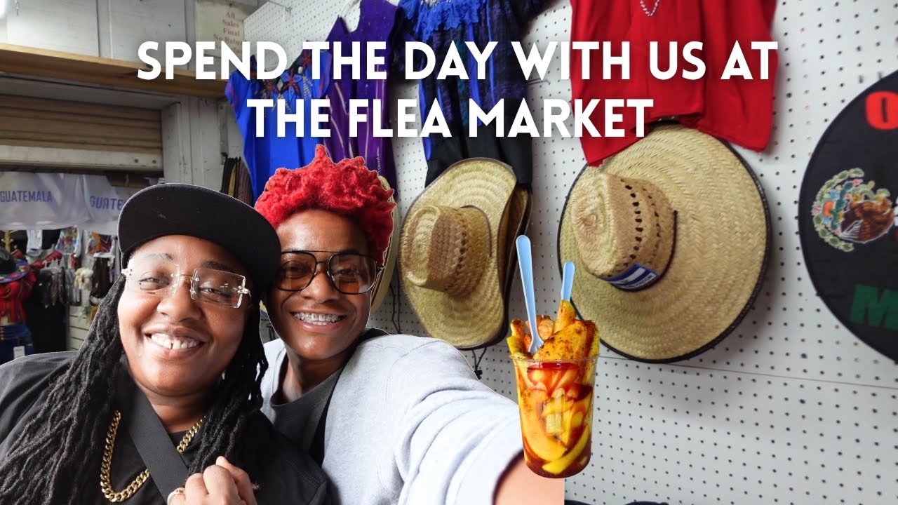 ДЕНЬ НА БЛОШИНОЧНОМ РЫНКЕ + МАЛЕНЬКИЙ ВЫЕЗД