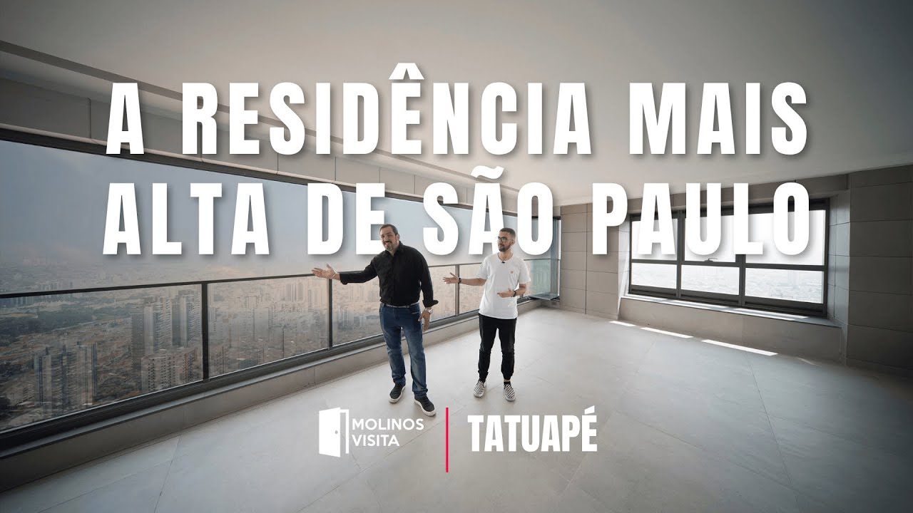 COBERTURA NO PRÉDIO RESIDENCIAL MAIS ALTO DE SÃO PAULO! | MC1465 | Molinos Visita