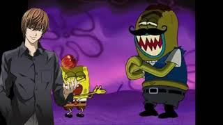 Death note portrayed by spongebob