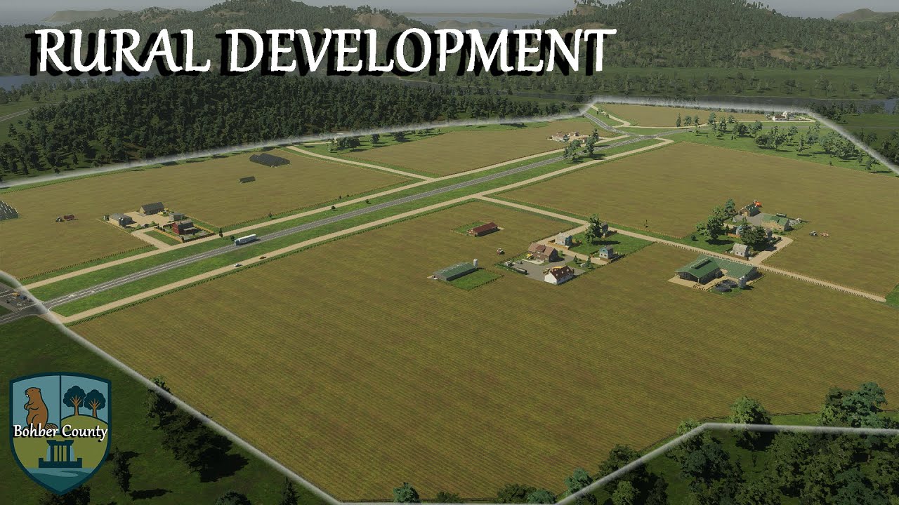 Развитие сельской местности: фермы и жизнь в сельской местности | Округ Бобер, 3 серия | Cities S...