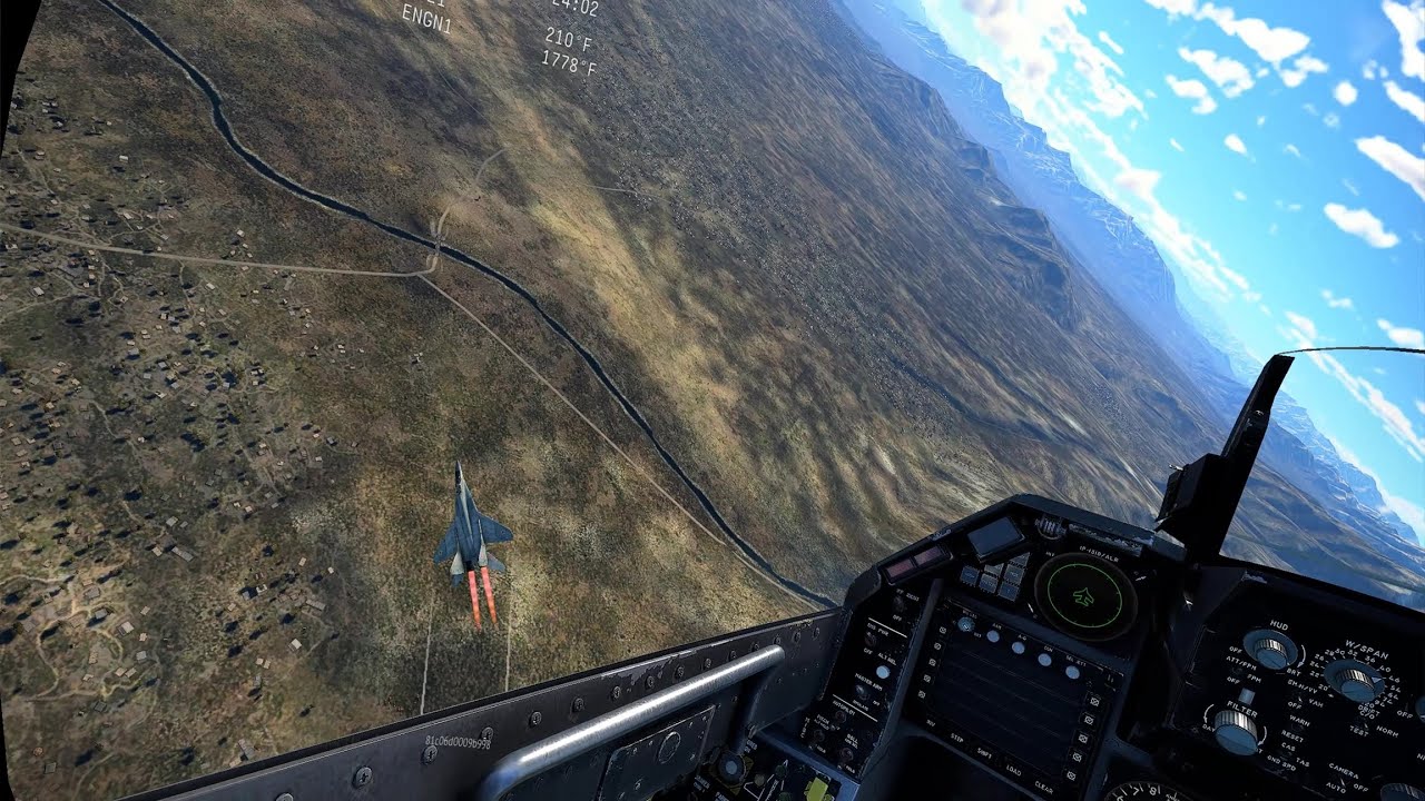 F16A Vs Mig 29 Dogfight YouTube