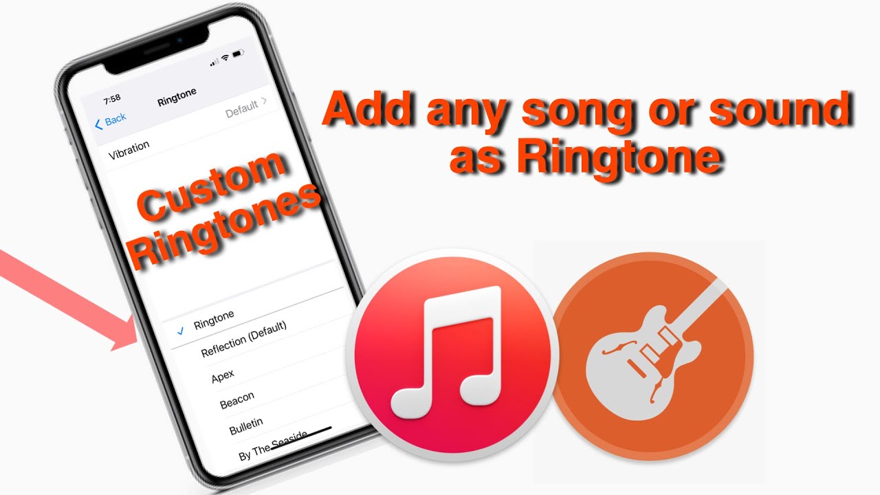 How to add any song or sound as a IPhone ringtone for free and no ...