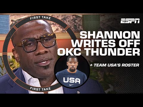 Shannon Sharpe: OKC is the WEAKEST No. 1 seed + Team USA needs SIZE! 🇺🇸 | First Take