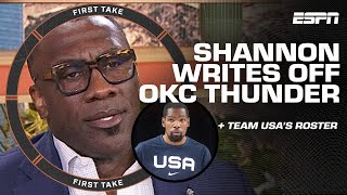 Shannon Sharpe: OKC is the WEAKEST No. 1 seed + Team USA needs SIZE!  | First Take