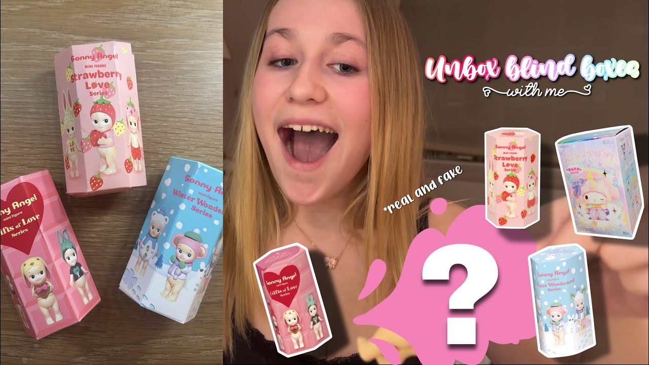 OPEN BLIND BOXES WITH ME (NEW strawberry love series, Ali express dupes, Sanrio fantasy paradise) 🍓