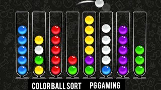 Color Ball Sort Level 178 - 185 All Level Complete 💯💯✅✅ #colorballsort #puzzlegame #viralvideo  screenshot 5