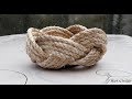Simple rope bowl or basket