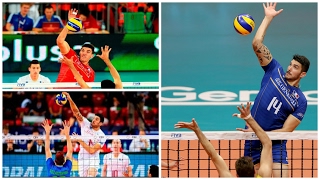 Top 10 Best Volleyball Spikes by Nikolas Le Goff | Powerfull Attacks