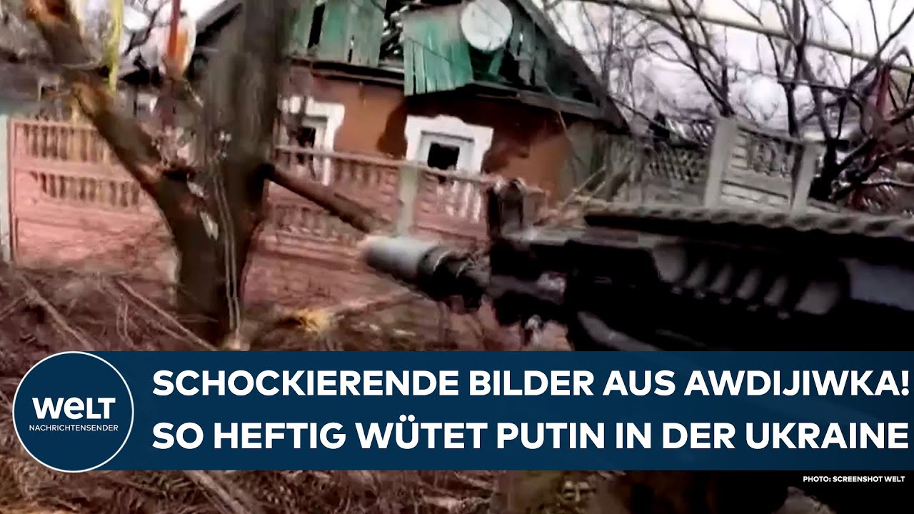 PUTINS KRIEG: Wo russische Truppen rücken nach Einnahme von Awdijiwka weiter nach Westen vorrücken