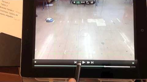 Measuring Time with Video Physics