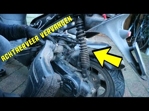 HOE VERVANG JE EEN ACHTERVEER? | PROJECT ZIP - YouTube