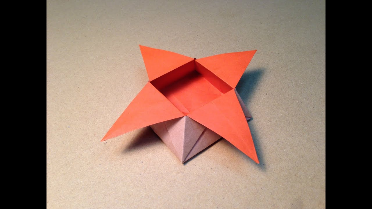 Origami Star Box YouTube