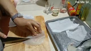 Cá Rìa Bông cắt lát, trắng như Ngọc Trinh//cotton edge fish sashimi Japan