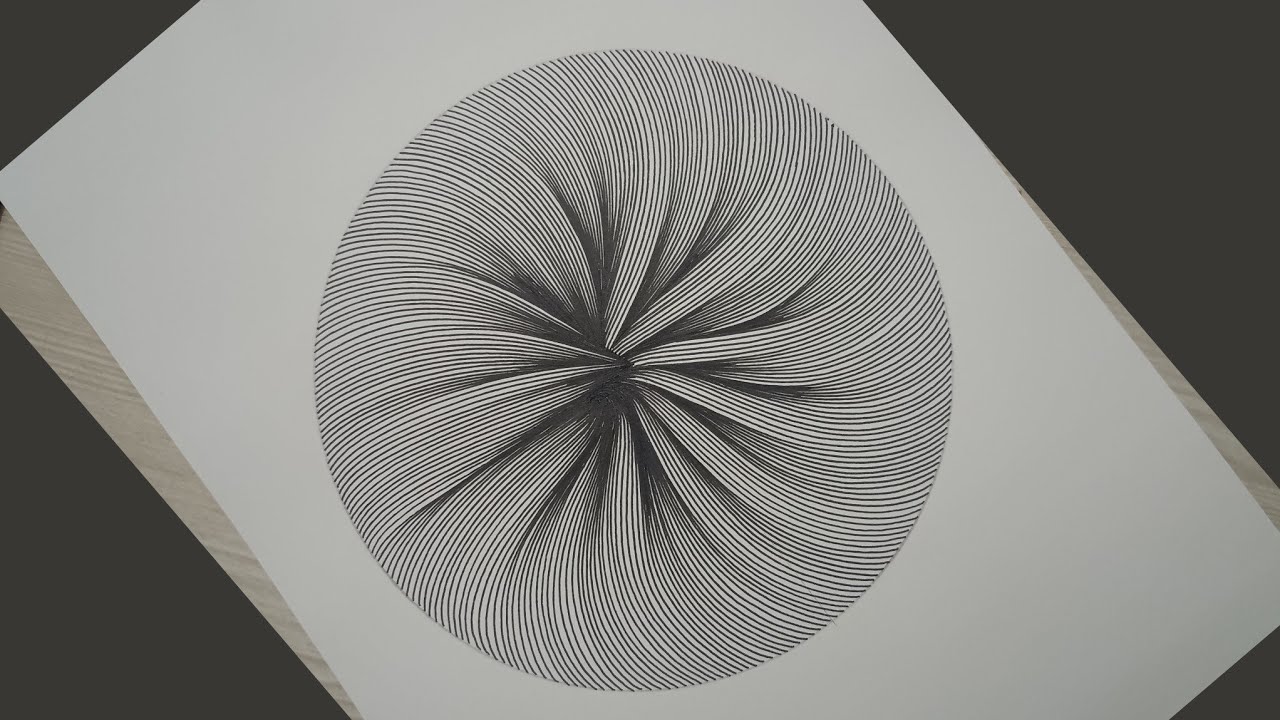 Fine line patterns texture how to draw - YouTube