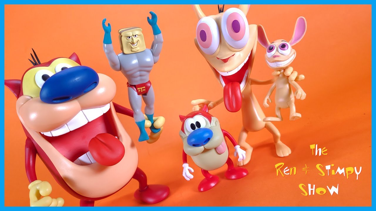 Dakin レン＆スティンピー レンホーク ぬいぐるみ人形 1992 紙タグ付