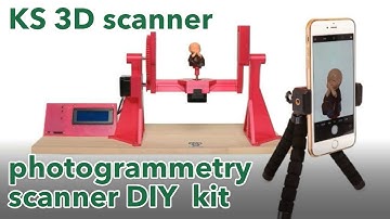 HE3D KS 3D photogrammetry scanner DIY 3d scanner kit（little monk）