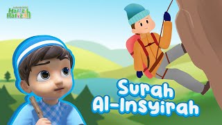Murotal Anak Versi Cowok | Surah Al - Insyirah | Kartun Anak-Anak Islami | Hafiz & Hafizah