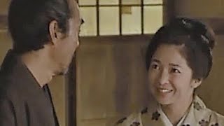 雨あがる After the Rain「私、ようやく分かりました。At long last I see.」　寺尾聡Akira Terao　宮崎美子Yoshiko Miyazaki