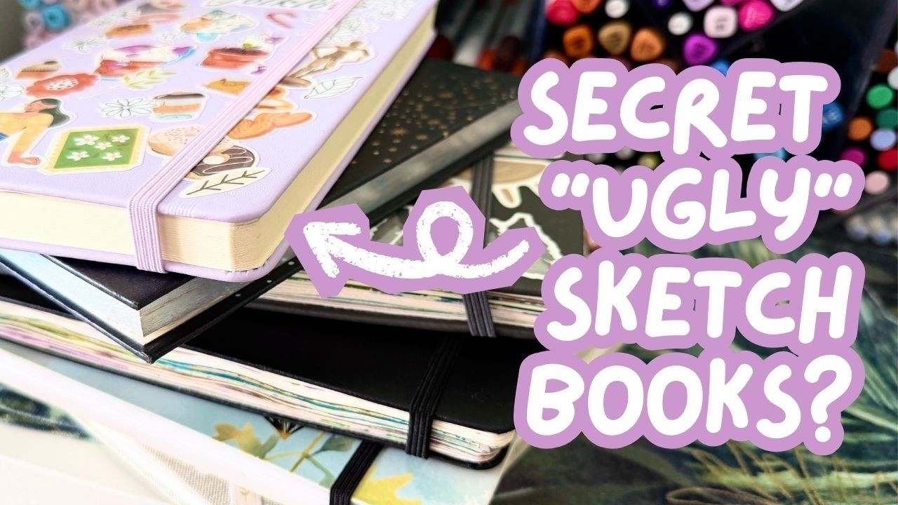 Мои секретные альбомы для эскизов: страницы, которые я никогда не хотела, чтобы вы видели.