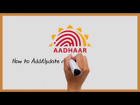 How to Add/update mobile number in Aadhaar?