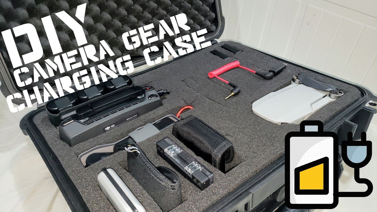 DIY Camera Gear Charging Case YouTube