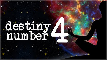 Destiny Number 4 Secrets Revealed (AKA. Expression Number 4)