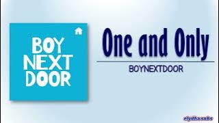 Download lagu Boynextdoor – One and Only [Rom|Eng Lyric]