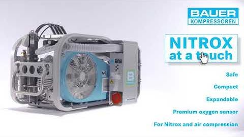 Easy and safe nitrox production with Bauer Compressor B-Blending system