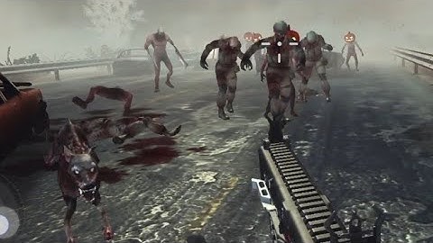 Zombeast game play / Zombies kill 4 different guns 